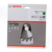 Bosch Cirkelzaagblad 20 tanden optiline ATB diameter 130 x asgat 16mm