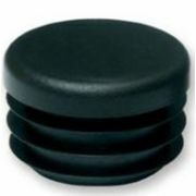 Insteekdop rond zwart 28x1.0x2.0mm