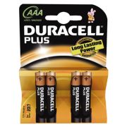 Duracell Batterij potlood 1.5v lr03 aaa blister van 4 batterijen