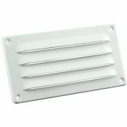 Nedco schoepenrooster wit 180x90mm