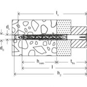 Fischer SXRL 10 x 100 T Constructie/kozijnpluggen - T40 - verzonken schroef - verzinkt staal (50st) - 522699