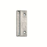 Axa Opbouwsluitkom vlak type A voor raamsluiting 3302-3308-3309 gegalvaniseerd 3307-85-64/E