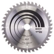Bosch optiline cirkelzaagblad - 250x30x40t - hout