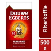 D.E. Roodmerk koffie snelfilter (500gr) Aroma Rood