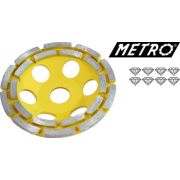 Diamant komsteen Metro dia 125mm asgat 22,2mm dubbel