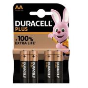 Duracell Plus Power batterij 1.5V LR06 AA (4st)