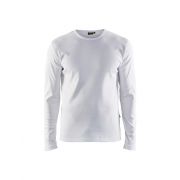 Blaklader T-shirt lange mouw 3314-1032 wit mt XL