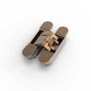 Argenta NEO S5 - klassiek brons - onzichtbaar en 3D regelbaar scharnier