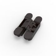 Argenta NEO S5 - omber zwart - onzichtbaar en 3D regelbaar scharnier