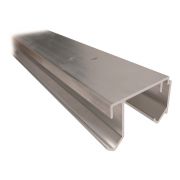 Henderson 20A/6100-Bovenrail aluminium dubbel, 6100mm