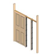 Henderson Schuifdeurgarnituur Pocket door - 2,31 m x 0,93 m - hout / aluminium