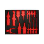 4tecx Inlay van schuim voor tangen/schroevendraaiers