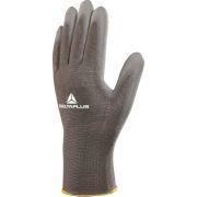 Delta Plus polyamide handschoen VE702GR PU grijs mt 9