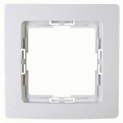 Paris afdekraam 1-voudig arctic wit