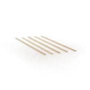 Roerstaafje 140x5x1mm bamboe (1000st)