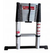 4tecx Telescoopladder 3,8m - 13 tredes + stabiliteitsbalk