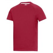 Snickers t-shirt 2504 rood maat L