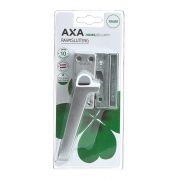 Axa raamsluiting oplengteg - aluminium - links - vergrendeling drukknop - geëloxeerd