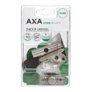 Axa insteekgrendelendel - staal - f1-zilver - doornmaat 35mm