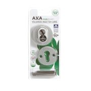 Axa Curve Plus Veiligheidsrozetten rond anti-kerntrek SKG3 aluminium - Geanodiseerd F1 naturel - 62mm