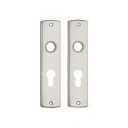 Axa deurschild (binnen) - aluminium - f1 aluminium naturel - (lxb) 200x45mm - 8713249233543