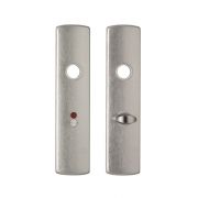 Axa deurschild (binnen) - aluminium - f1 aluminium naturel - (lxb) 200x45mm - 8713249233413