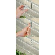 Tilmar stootvoegrooster 6cm doos 20st