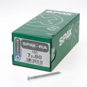 Spax-RA Kozijnschroeven torx platverzonken kop T30 7.5 x 80mm