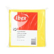 Ibex vaatdoek/huishouddoek - 380x400mm - geel (Per 10 stuks)