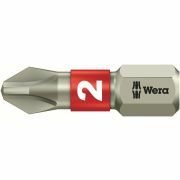 Wera 1/4" rvs philips bit - ph2x25mm