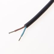 Rubber kabel edrateen hittebestendig 2 x 1mm²