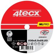 4tecx Doorslijpschijf Mega-Line A30S BF41 230 x 2,5 x 22,23mm