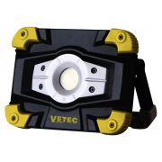 Vetec 55.106.11 7,4V Accu LED bouwlamp - 10W - Oplaadbaar - 1000Lm - IP65