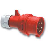 PCE Contactstop CEE 32A - 400V 5P - IP44 - 6h - Rood