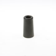 Deurbuffer rubber zwart 73mm