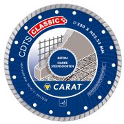 Carat diamantzaag - 230x22,23mm - beton/harde materialen - classic