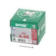 Spax Spaanplaatschroef cilinderkop verzinkt T-Star T20 4.0x45mm (per 200 stuks)