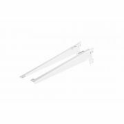 DX® Hoeksteun 180mm wit gelakt