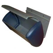 Hermeta wand-afvalbak 3,5l ral 5011 (3280)