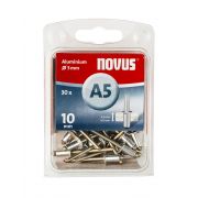 Novus Blindklinknagel 5x10mm - Type A5 - aluminium/staal (Per 30 stuks)
