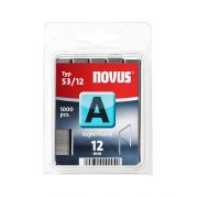 Novus dundraad nieten - A53/12mm (Per 1000 stuks)