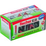 Fischer Plug Duopower - 5x25mm (Per 100 stuks)