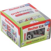 Fischer plug Duopower 8x40mm (Per 100 stuks)