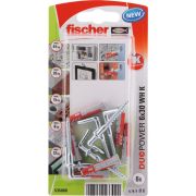 Fischer plug Duopower met winkelhaak 6x30mm (Per 6 stuks)