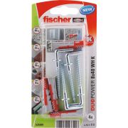 Fischer plug Duopower met winkelhaak 8x40mm (Per 4 stuks)