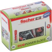 Fischer plug Duopower met schroef 6x30mm (Per 50 stuks)
