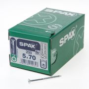 Spax Spaanplaatschroef platverzonken kop verzinkt T-Star T20 deeldraad 5.0x70mm (per 200 stuks)