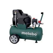Metabo Basic 250-24 W OF olievrij compressor - 1500W - 8 bar - 24L - 100 l/min - 601532000