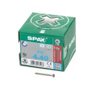 Spax Spaanplaatschroef cilinderkop RVS T-Star T20 4.0x40mm (per 200 stuks)