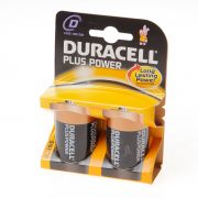 Duracell Batterij greece staaf 1.5v lr20 D blister van 2 batterijen